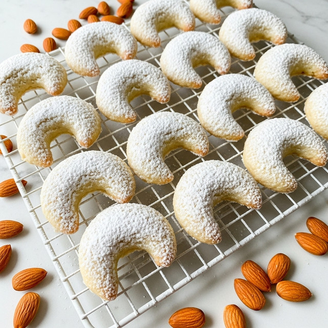 Almond Crescent Cookies Recipe