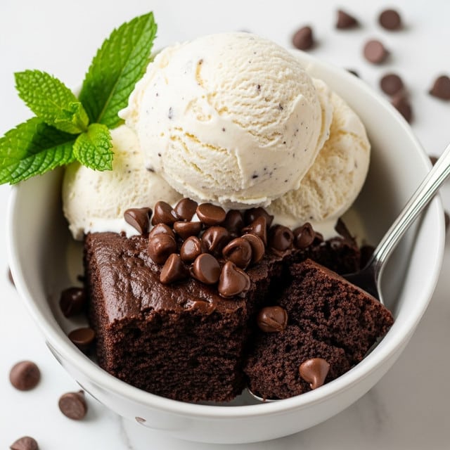 Mug Brownie (Healthy Dessert in 3 Minutes) Recipe