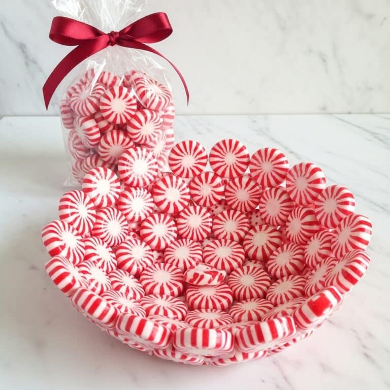 DIY Peppermint Candy Bowls Recipe