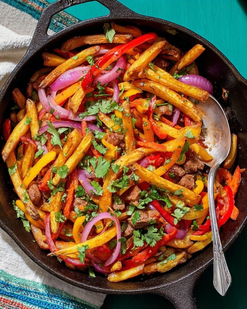Seitan Lomo Saltado Recipe