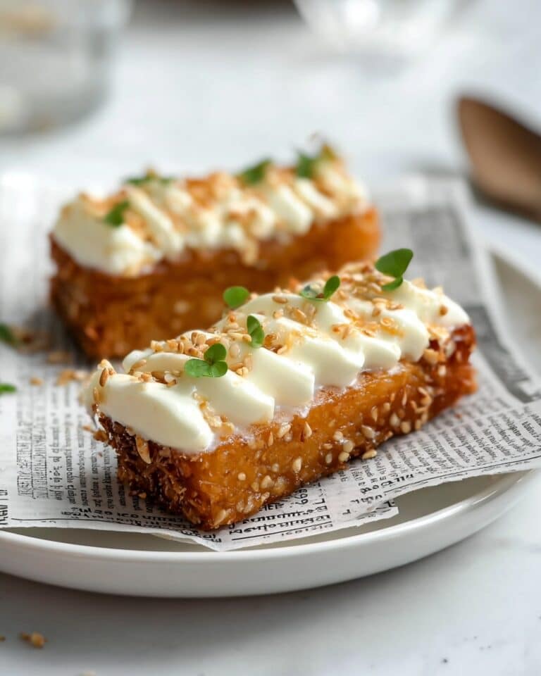 Sesame Candy Brioche Toast Recipe