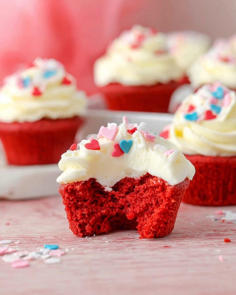 Red Velvet Cheesecake Cookie Cups Recipe
