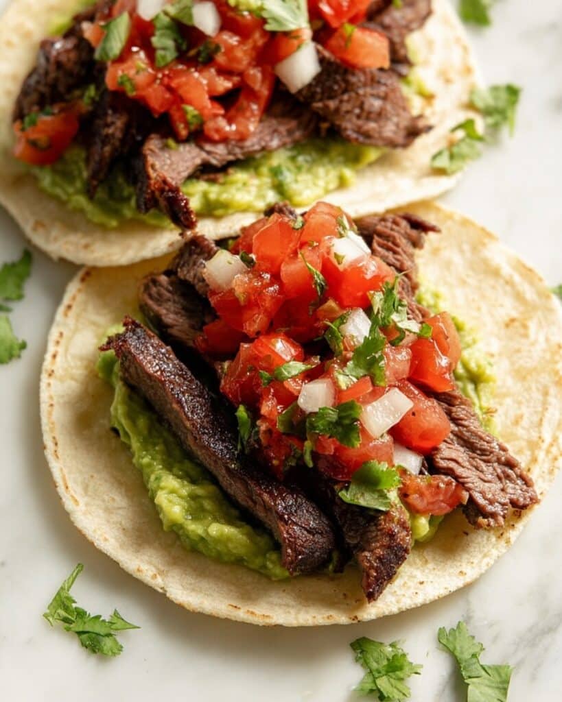 Marinated Flank Steak Tacos Recipe