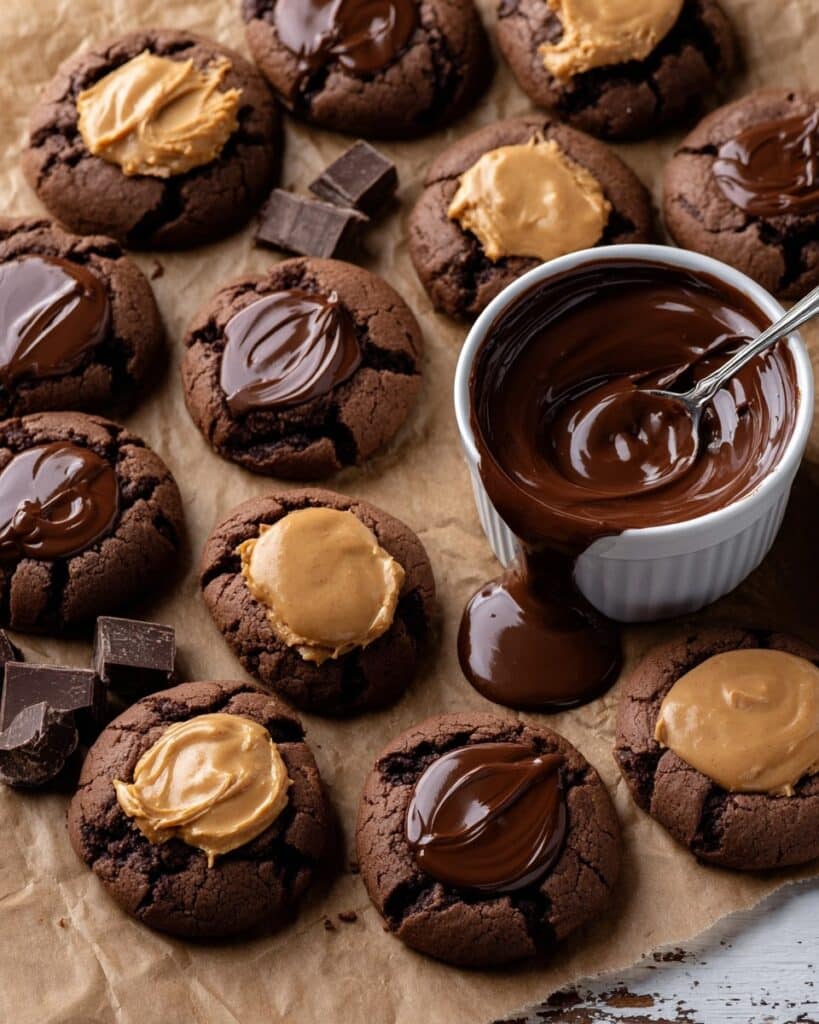Buckeye Brownie Cookies Recipe