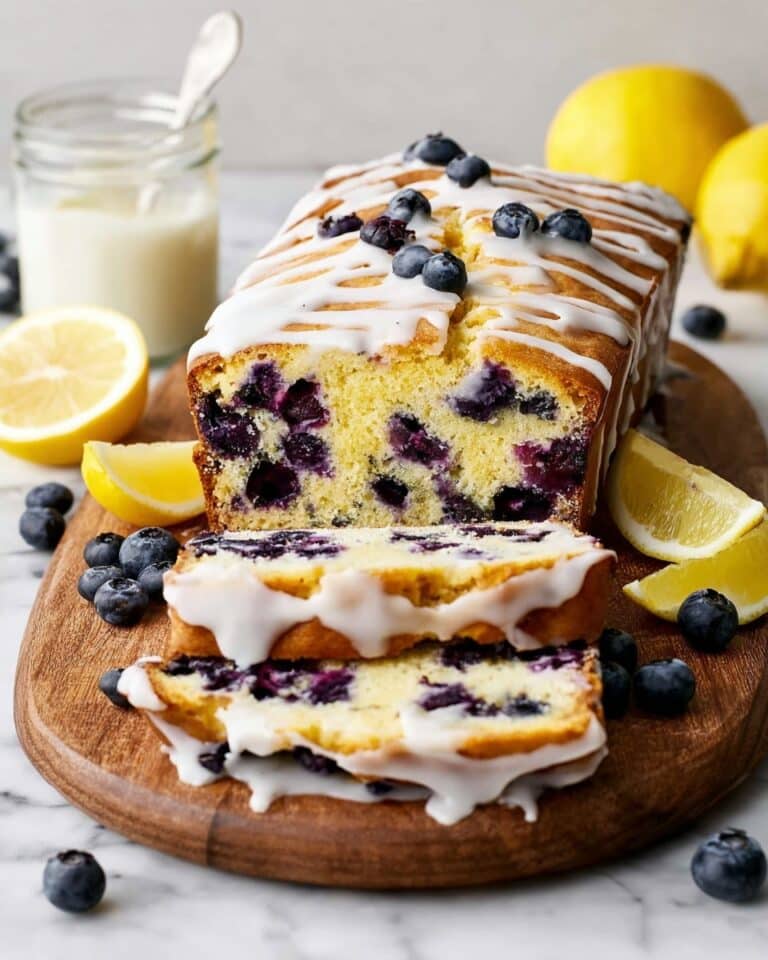 Lemon Blueberry Bread Recipe