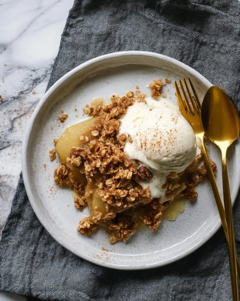 Pear Ginger Crisp Recipe