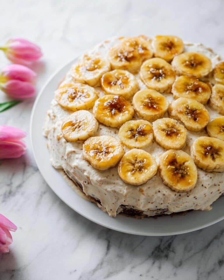 Brûléed Peanut Butter Banana Pie Recipe