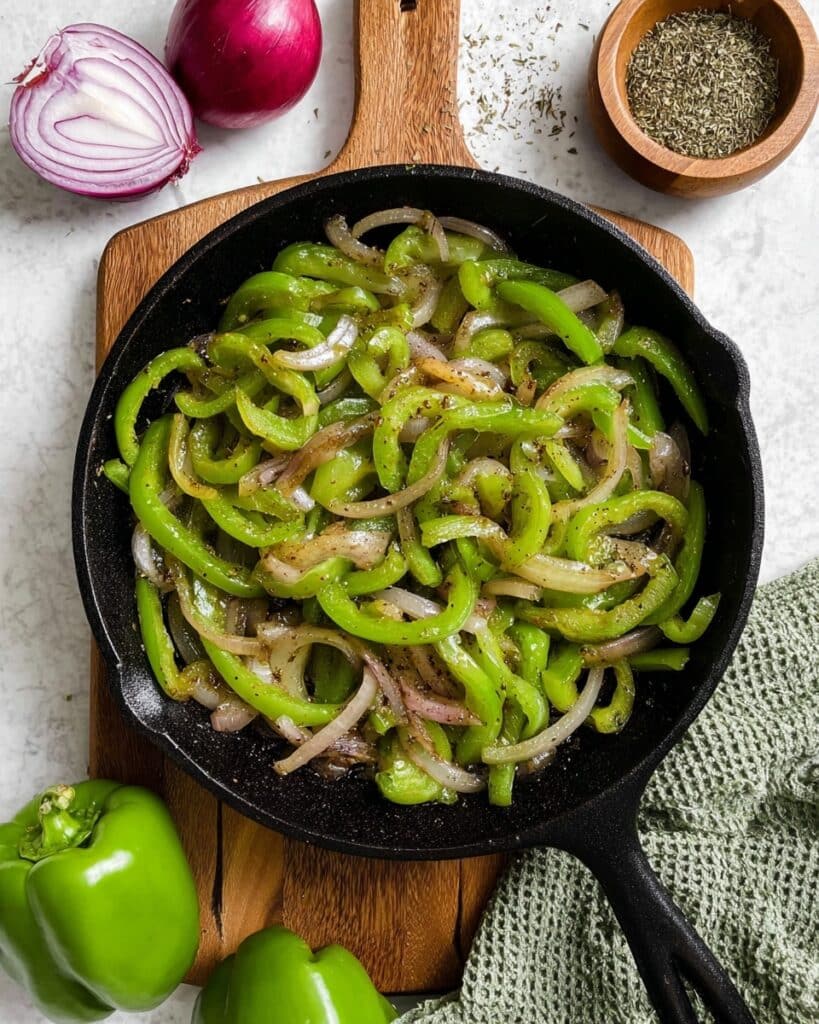 Fajita Veggies (Chipotle Copycat) Recipe