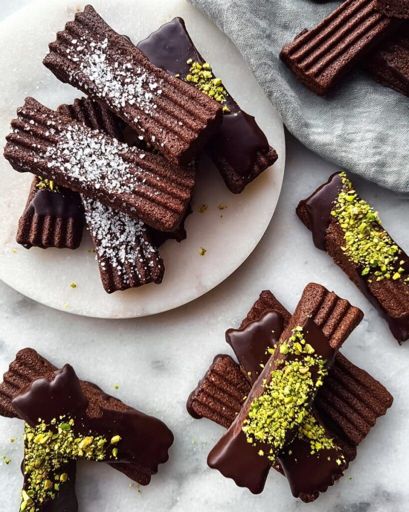 Swedish Chocolate Toffee Slices Recipe