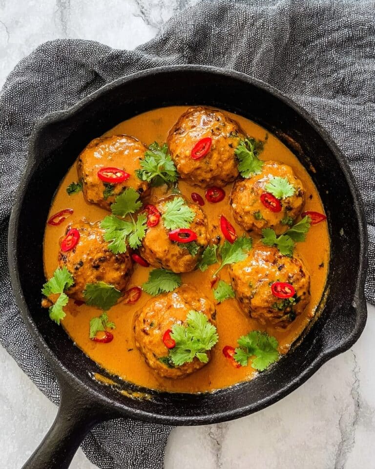 Chicken Patties in Coconut Curry Recipe