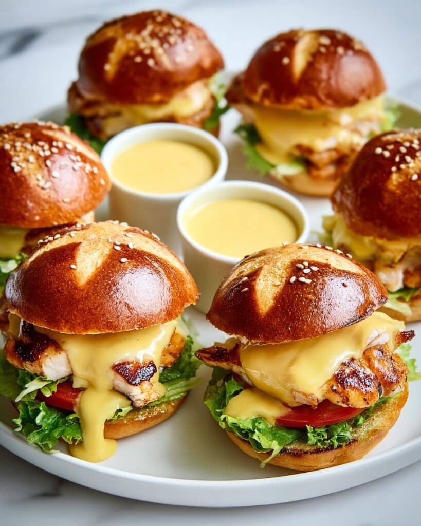 Honey Mustard BLT Chicken Sliders Recipe