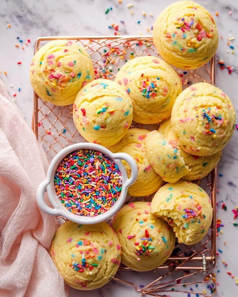 Funfetti Pudding Cookies Recipe