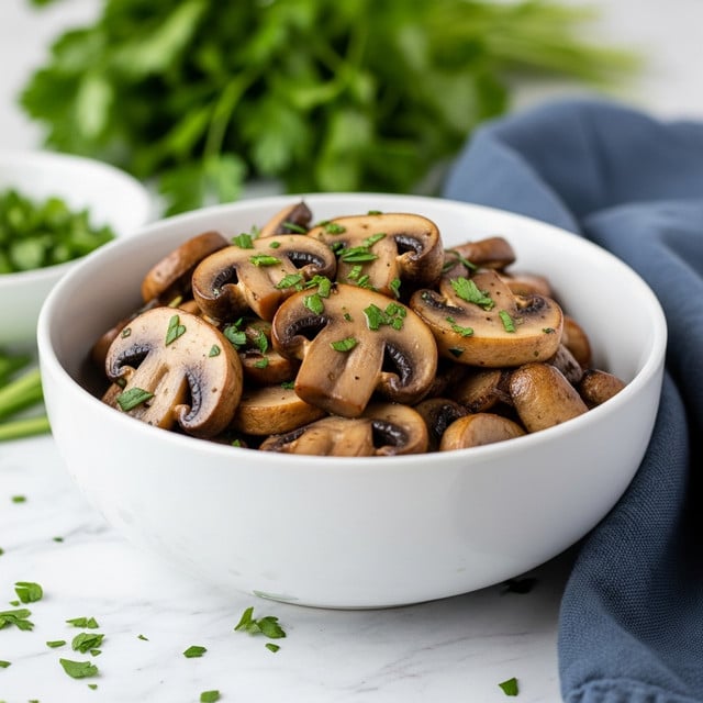 Simple Sautéed Mushrooms Recipe