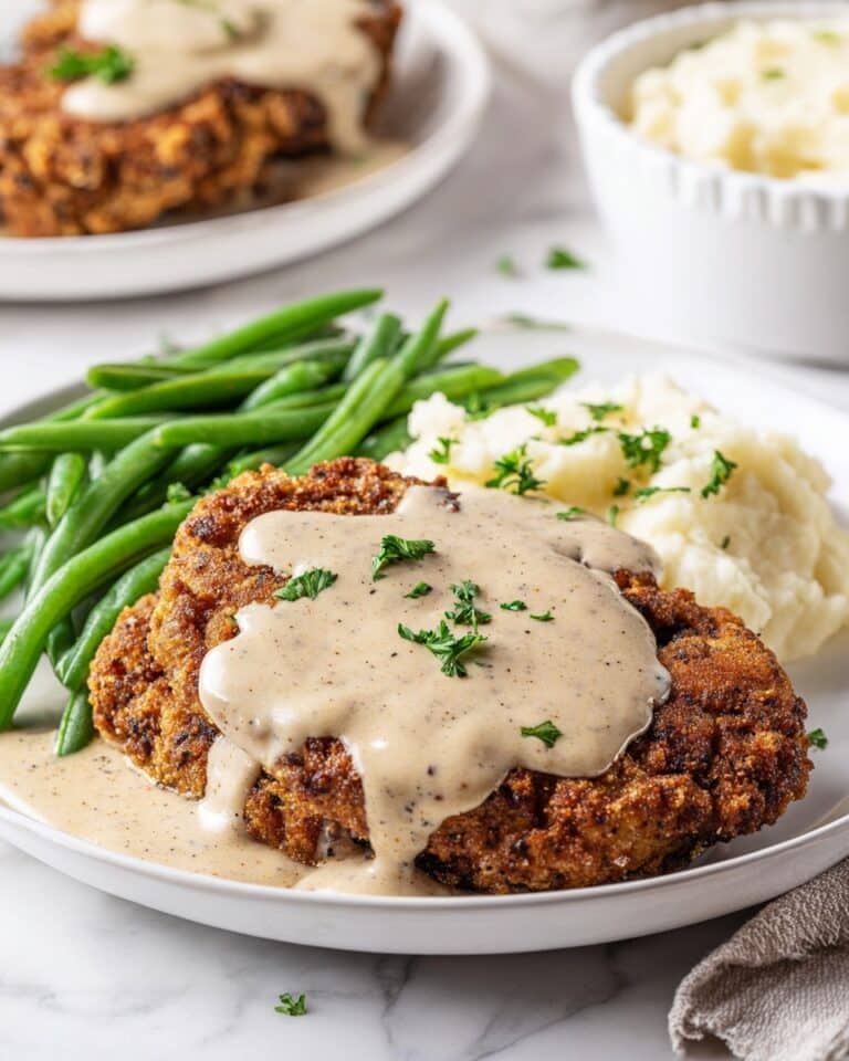 Air Fryer Chicken Fried Steak Recipe
