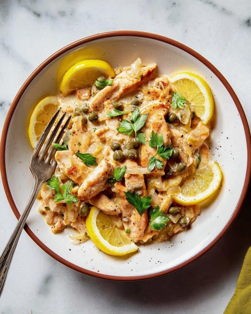 Extra Lemony Seitan Piccata Recipe