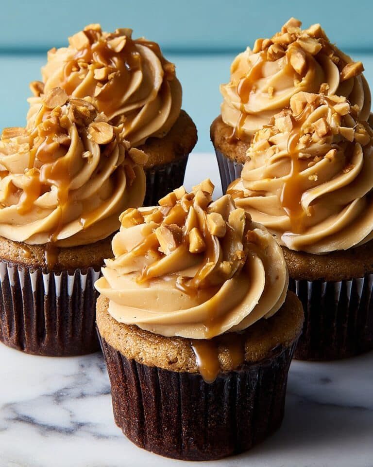 High-Protein Snickers Cupcakes Recipe