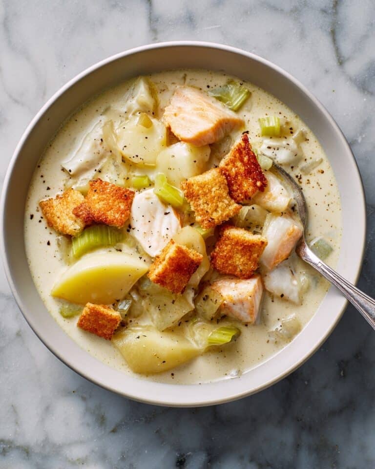 Quick Fish Chowder With Hot Butter Crackers Recipe