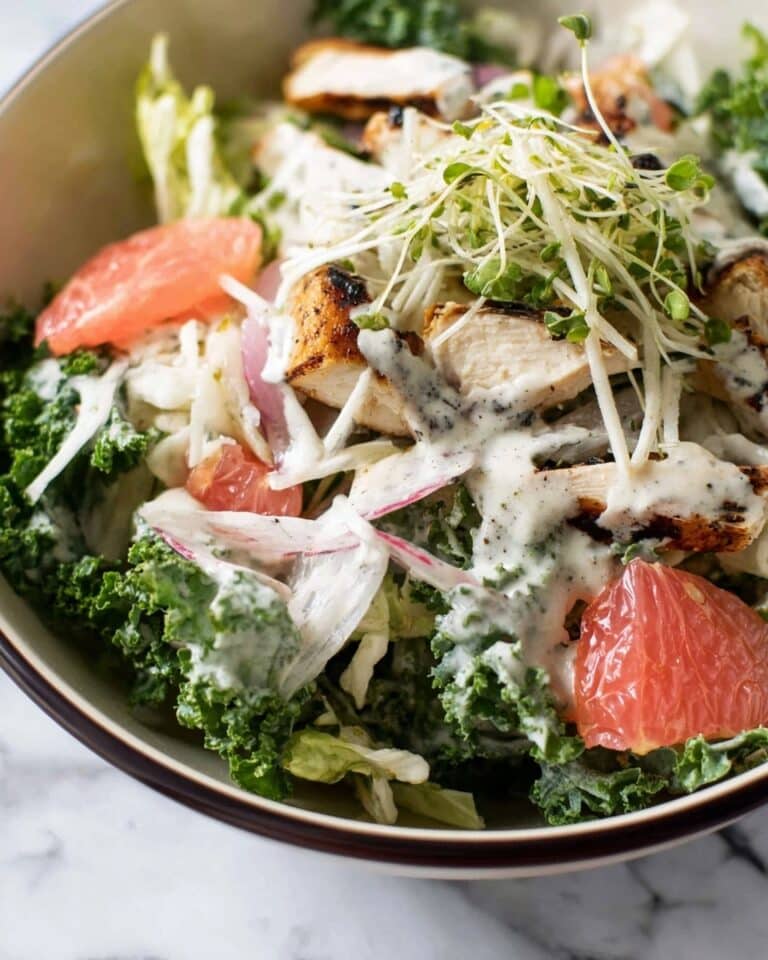 San Francisco Chicken Salad with Greek Yogurt Ranch and Citrus Recipe