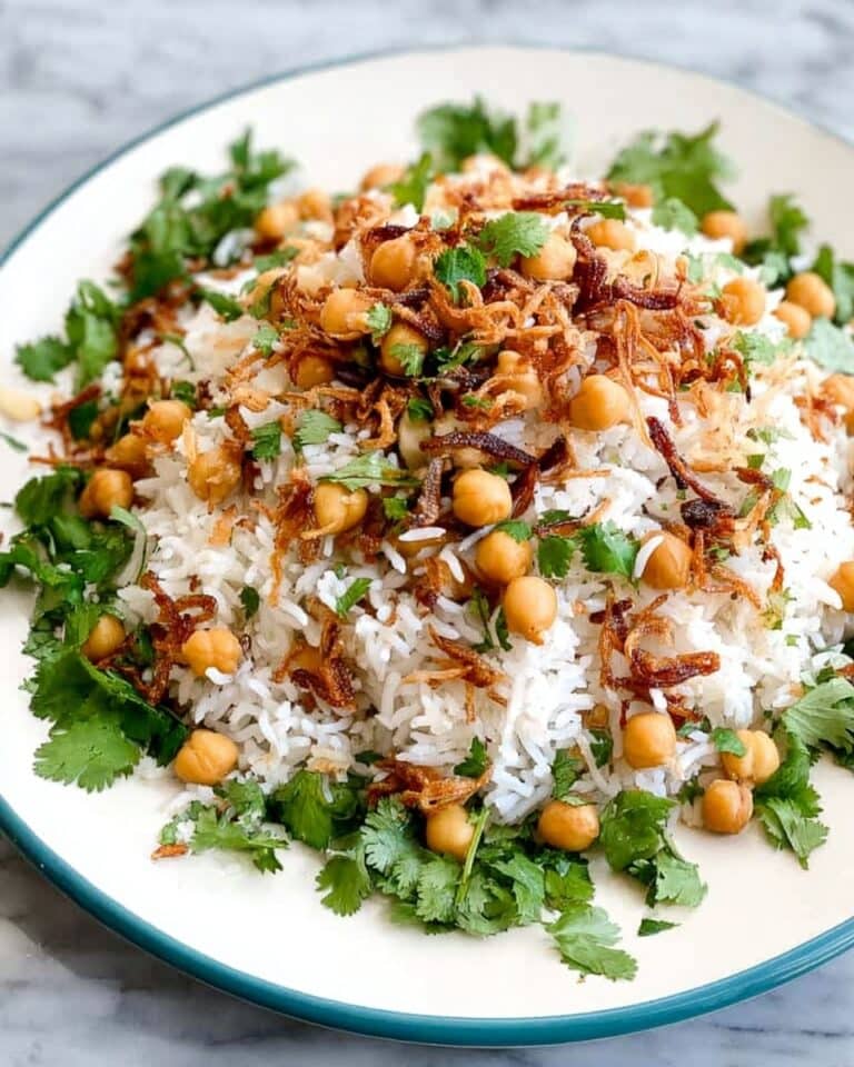 Fragrant Chickpea Rice Pilaf Recipe