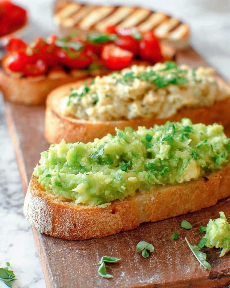 Trio of Bruschetta: Celery and Lime Bruschetta Recipe