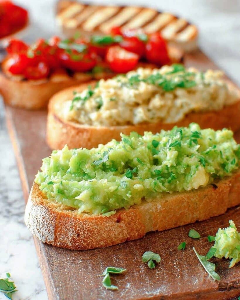 Trio of Bruschetta: Celery and Lime Bruschetta Recipe