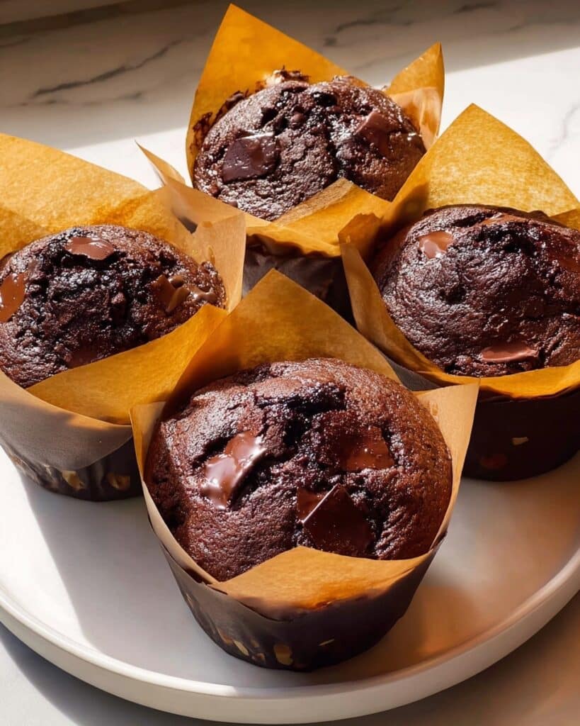 Olympic Chocolate Muffins Recipe