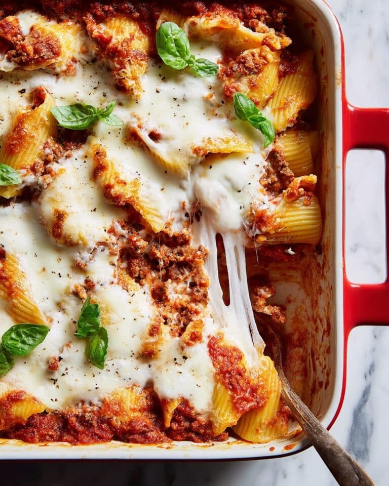 Cheesy Baked Stuffed Shells with Herb Ricotta Recipe
