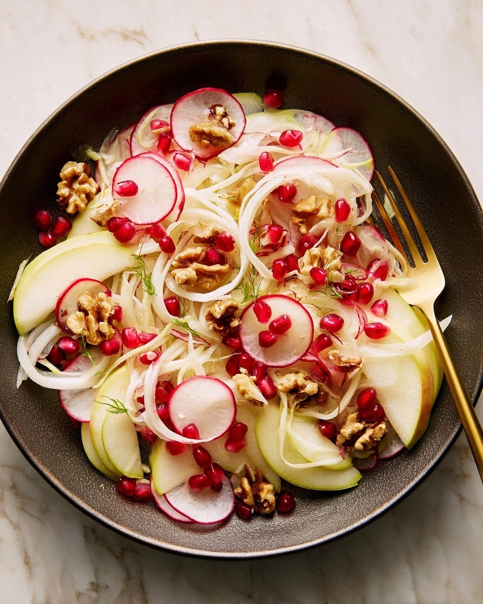 Fennel Salad With Apples & Radishes Recipe